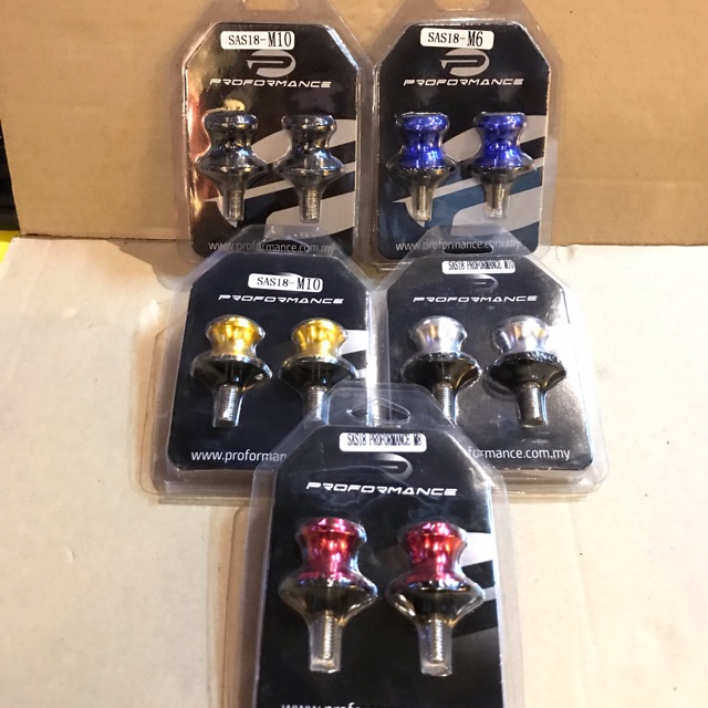 M6 / M8 / M10 BOBBIN / SWING ARM SPOOLS MOTORCYCLE SUPERBIKE R15 R25 MT09 NINJA250 Z250 ER6N/F650 VE