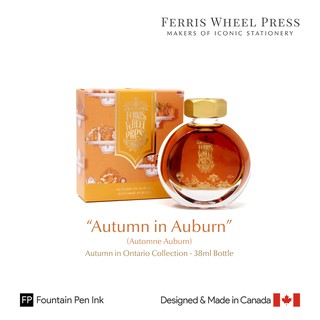 Ferris Wheel Press "Autumn in Auburn" 38ml Fountain Pen Ink - หมึกเติมปากกาเฟอร์ริสวีสเพรส ออทั่มอินออเบิร์น