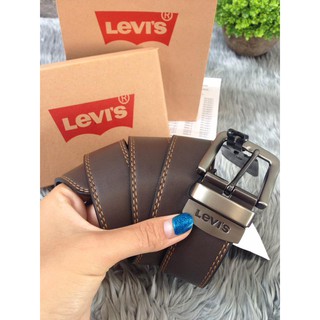 LEVIS REAL LEATHER BELT SET