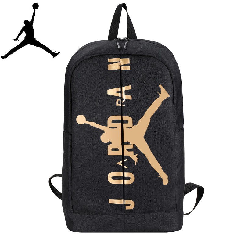 Air  Jordan Nike กระเป๋าเป้สะพายหลังกระเป๋าเดินทางคอมพิวเตอร์กลางแจ้ง