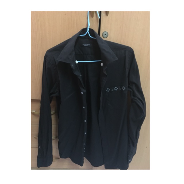 Indigoskin essential shirt black