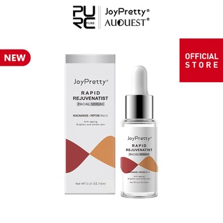 Joypretty Niacinamide เซรั่มไวท์เทนนิ่ง บํารุงผิวหน้า 1% เปปไทด์ 0.5% กรดไฮยารูลอนิก วิตามิน B3 ต่อต้านริ้วรอย ซ่อมแซม ลดรูขุมขน กระชับผิวหน้า