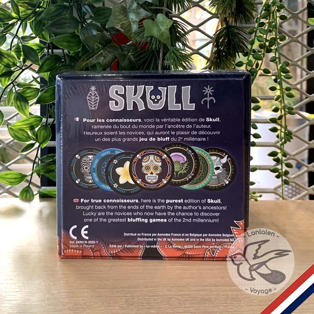 [ของแท้][สินค้าขายดี] Skull สกัล [TH] New Edition ภาษาไทย/ English ห่อของขวัญฟรี [Boardgame] - รูปที่ 7