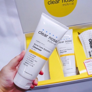 (1หลอด) โฟม Clear nose แอคเน่ แคร์ คลีนเซอร์ คละสูตร 150 มล. เคลียร์โนสสีเหลือง