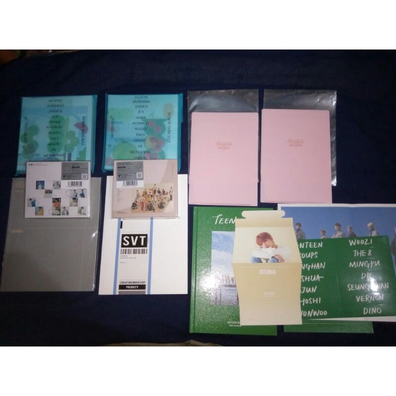อัลบั้ม Only Teenage Green, Henggarae Hana & Set Vers, Photobook, Diary, Clearfile Seventeen