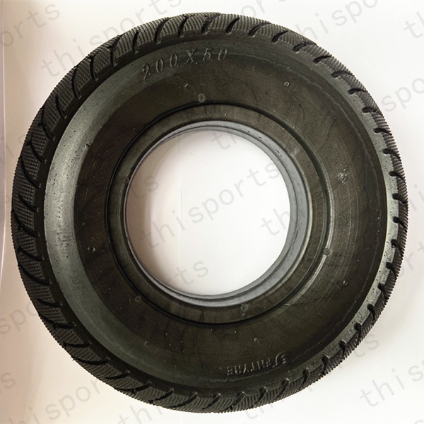 200x50 ยางตัน สกู๊ตเตอร์ไฟฟ้า E-SCOOTER T040XT20050 escooter 2050 เส้นผ่านศูนย์กลางภายใน 90mm ทดแทนยางเดิม - รูปที่ 3