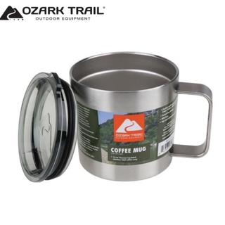 แก้วสแตนเลส Ozark trail 14oz tumbler handle แก้วน้ำสแตนเลส เก็บอุณหภูมิ ทั้งร้อนและเย็น ทำจากสแตนเลส 304 ไม่เป็นสนิม