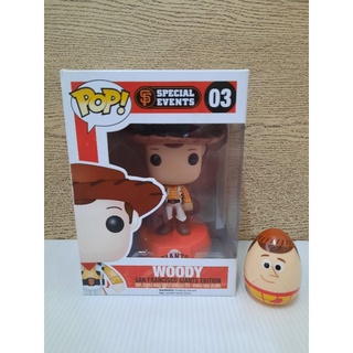 Funko Pop 03 Special Events Woody Sanfrancisco Giants Edition