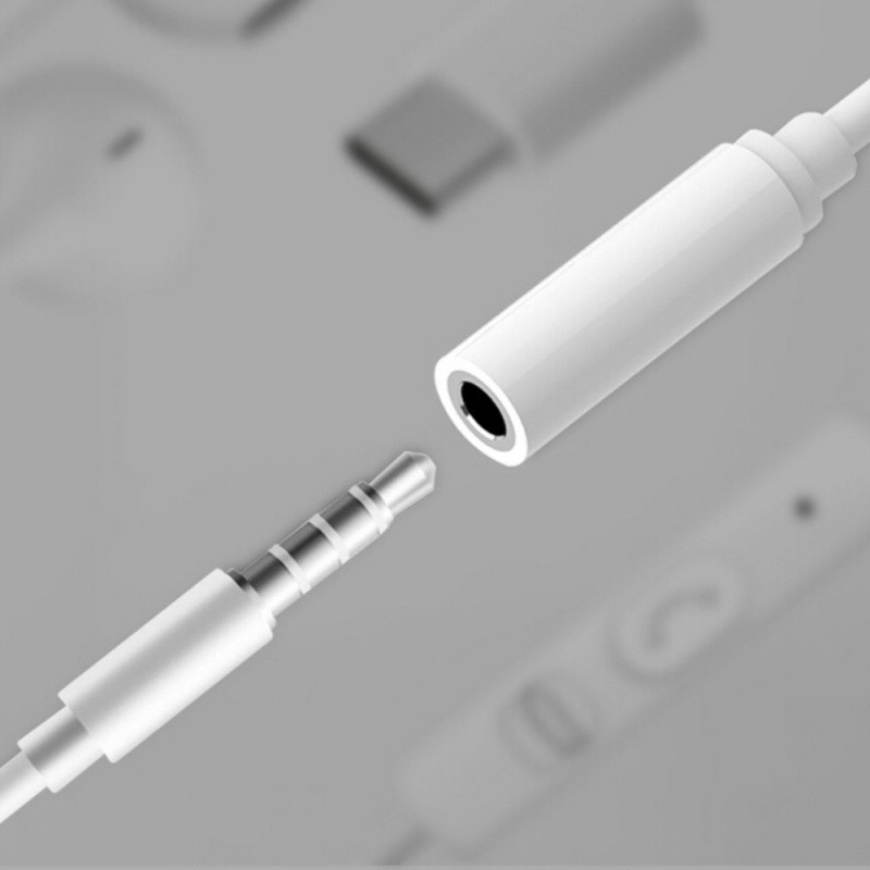 Top-Type C to 3.5mm Headphone Audio Jack Adapter,USB C to 3.5mm Female Aux Microphone Connector