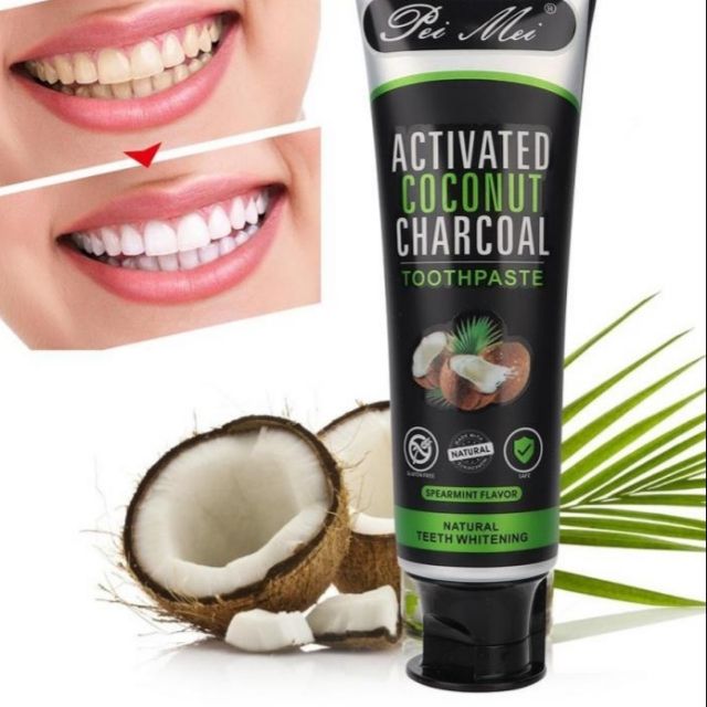 ยาสีฟัน/ Obat Gigi Coconut Charcoal 100g
