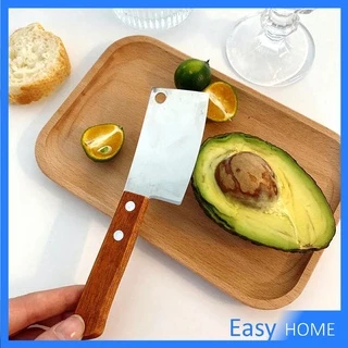 มีดอีโต้เล็ก mini ด้ามไม้ มีดบังตอจิ๋ว mini kitchen knife