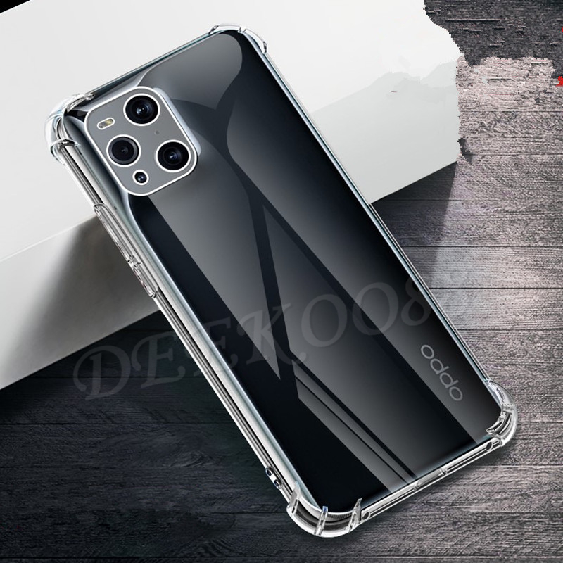 Ready Stock à¹€à¸„à¸ª OPPO Find X3 Pro Casing Shockproof Clear