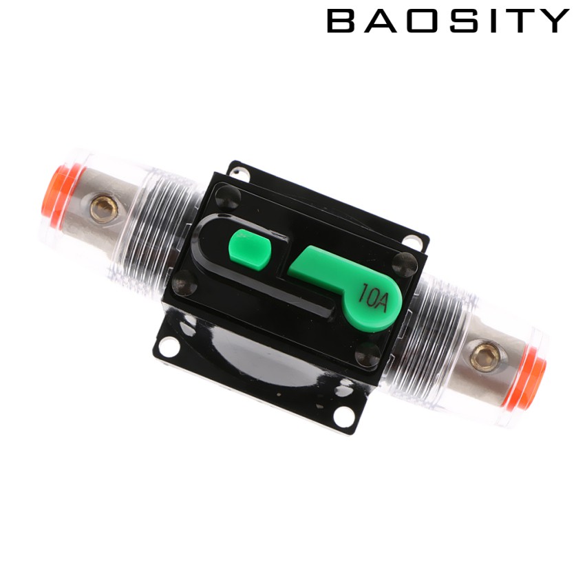 Aexit Miniatuur Stroomonderbreker 15A - 9.6mm Draad, Voor DC 32V Circuits (bijv. Luchtcompressoren)