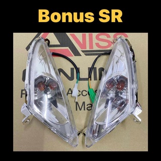 Sym bonus sr new bonus-sr e-bonus sr สัญญาณไฟหน้า Depan tinted clear std