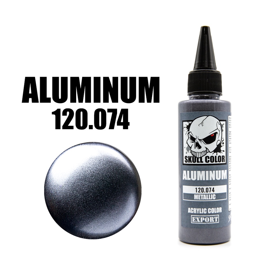 สี Skull Color : Aluminum