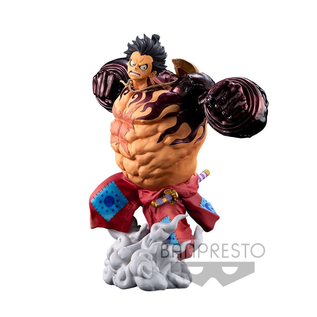 แปรง ONE PIECE BANPRESTO WORLD FIGURE COLOSSEUM SUPER MASTER STARS PIECE LUFFY GEAR 4