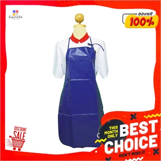 เอโร่ ผ้ากันเปื้อนพลาสติกเต็มตัว สีน้ำเงิน ขนาด 20.5x30 นิ้ว แพ็คคู่aro Apron Blue 2 Pcs/Pack