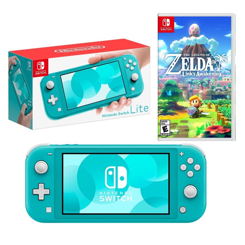 Nintendo Switch Lite (TURQUOISE) ฟรีเกม The Legend of Zelda Link's