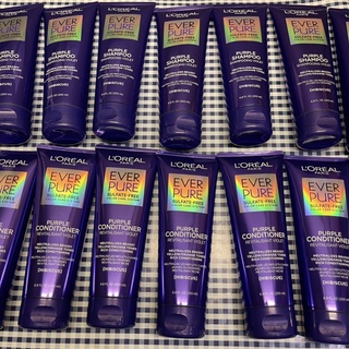 L ‘oreal ever pure  purple ลอลีอัล เอเวอร์เพียว แบรส โทนนิ่ง เพอร์เพิล  200 มล.