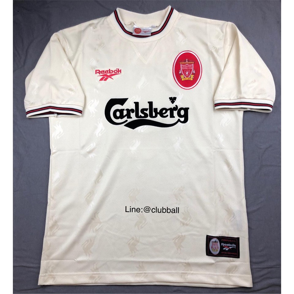 (Retro)เสื้อฟุตบอลย้อนยุค Liverpool Away 1996/1997+FOWLER9