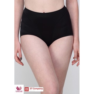 Wacoal Hips กระชับสัดส่วน สีดำ (BL) รุ่น WY1128 เก็บหน้าท้อง ปั้นก้นให้สวย ยกก้น กระชับ รัดหน้าท้อง รัดเอว รัดพุง