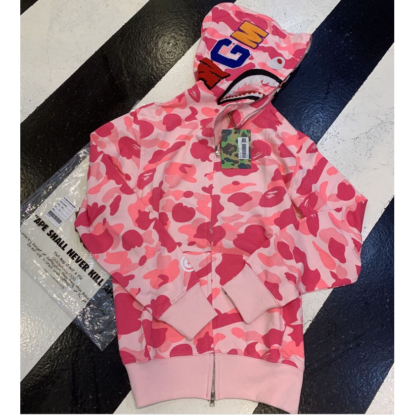 BAPE คลาสสิคเสื้อแจ็กเก็ตลําลองลายพรางสไตล์ใหม่สําหรับผู้ชาย และผู้หญิง