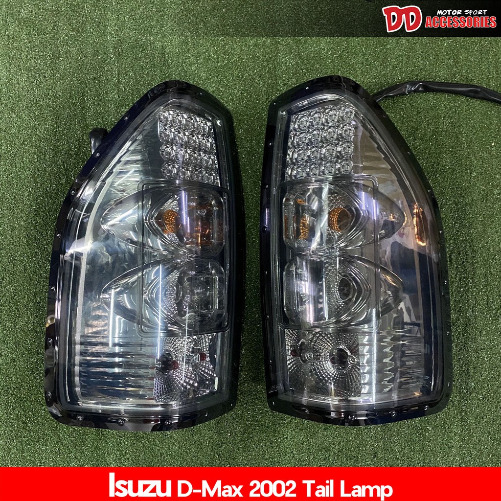 ไฟท้าย ไฟท้ายแต่ง ไฟท้าย LED Dmax ดีแม็ก 2003 2004 2005 2006 สี smoke depo