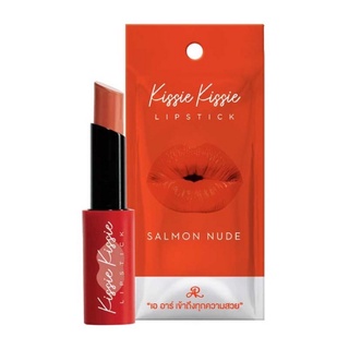 AR ลิปสติก Kissie Kissie Lipstick #02 salmon nude 3.3 กรัม