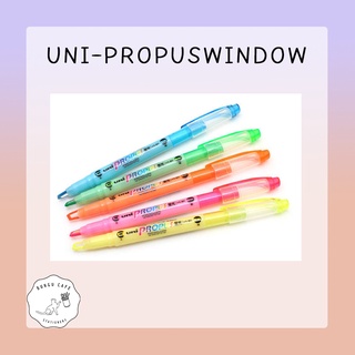 Uni- PROPUS WINDOW ปากกาเน้นข้อความสองหัวปากกามาร์กเกอร์