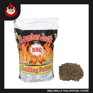 100% Hickory Wood Lumber Jack BBQ Grilling Pellets 40 LB Bag