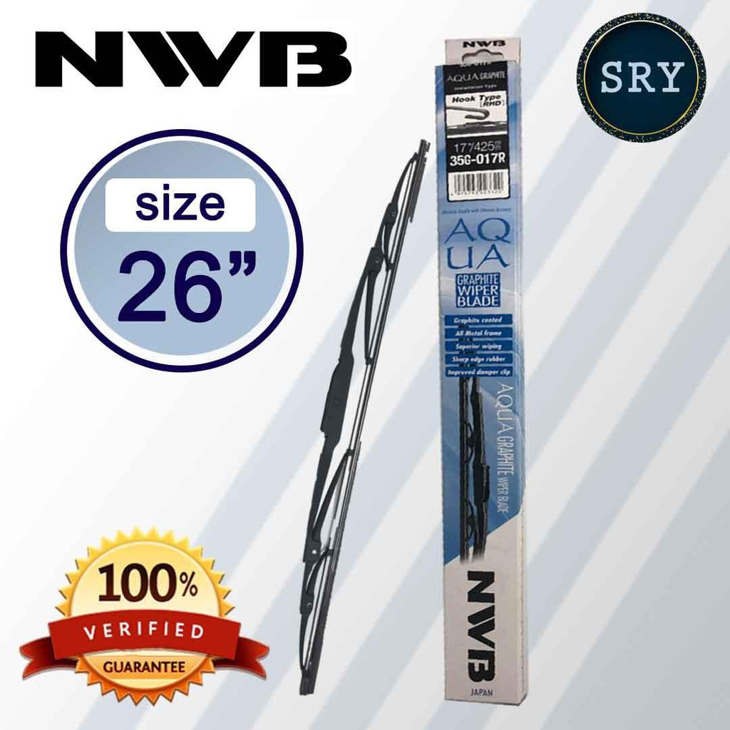 NWB ใบปัดน้ำฝน NWB AQUA GRAPHITE ขนาด 26 นิ้ว