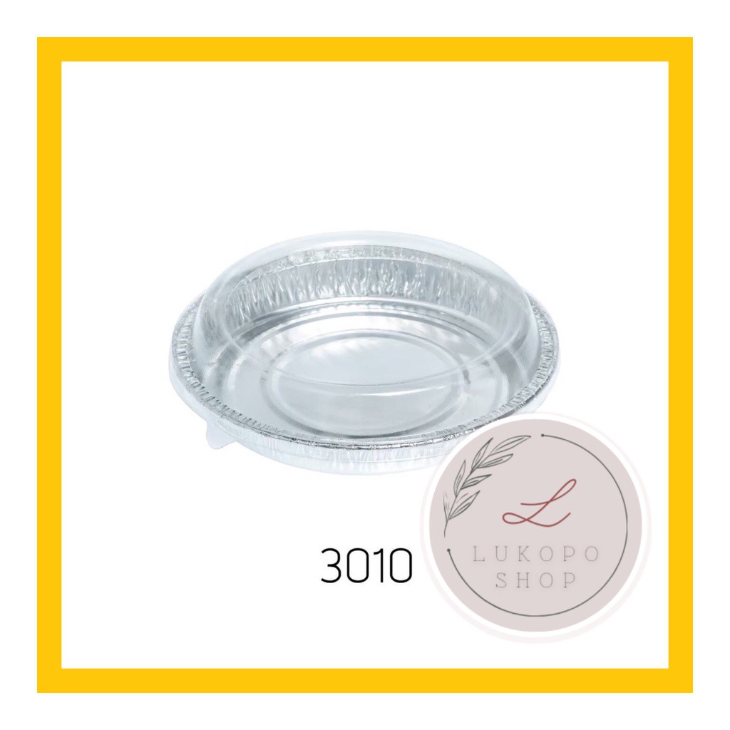 ❦✗¤ถาดฟอยล์กลม S&S 3010 ถ้วยฟอยล์ อบขนม