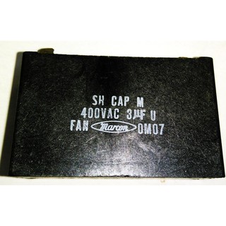 KS Capacitor คาปาซิเตอร์ /แคปพัดล/แคปรันมอเตอร์ 3 uF400V.AC 4ขา