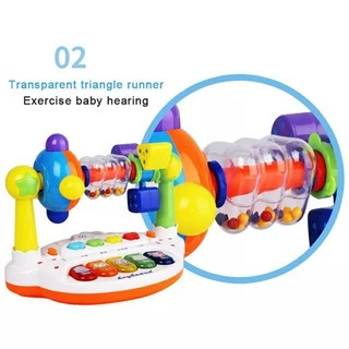 ของเล่นเด็ก Baby Music World เปียโนมีเสียงไฟ เสริมพัฒนาการ สีพาสเทล / สีสดใส / พร้อมกล่อง