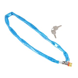 กุญแจโซ่จักรยาน 100 ซม. สีน้ำเงินCHAIN BIKE LOCK 100CM BLUE