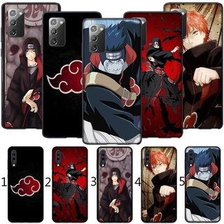 เคสโทรศัพท์ ลายการ์ตูนอะนิเมะ Akatsuki Sasuke Naruto สำหรับ Vivo Y19 Y20 Y30 Y50 Y70 2020 V19 V20 SE V21 S7 Y11s Y20i Y20s