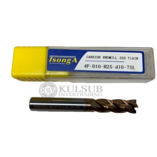 เอ็นมิลคาร์ไบด์ Endmill Carbide Tsonga 4F