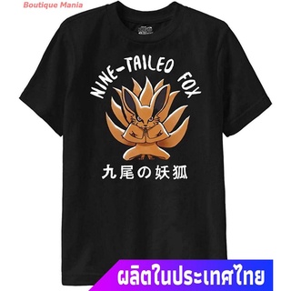 เสื้อยืดผู้ชายและผู้หญิง Ripple Junction Naruto Shippuden Youth Nine Tails Chibi Heavy Weight Crew T-Shirt Short sleeve