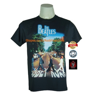 เสื้อวง The Beatles เสื้อไซส์ยุโรป เดอะบีเทิลส์ PTA1235 เสื้อวงดังๆ วินเทจ