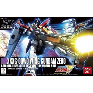 [ส่งตรงจากญี่ปุ่น] Bandai Gundam W Hg Xxxg-00W0 Wing Gundam Zero 1/144 ใหม่ ญี่ปุ่น