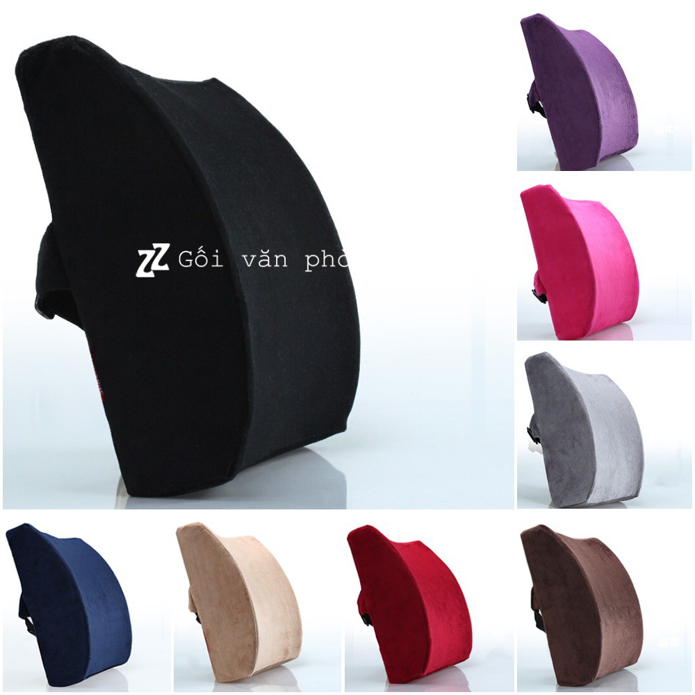 ZURI PILLOW GTL-01 Office พนักพิง PILLOW มีความแข็งแรงและถือรูปแบบเพื่อป้องกันอาการปวดหลังและอาการปว