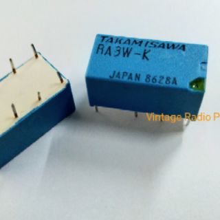 รีเลย์ RA3W-K ,Relay Takamisawa RA3W-K JAPAN 8ขา (1 ชิ้น)