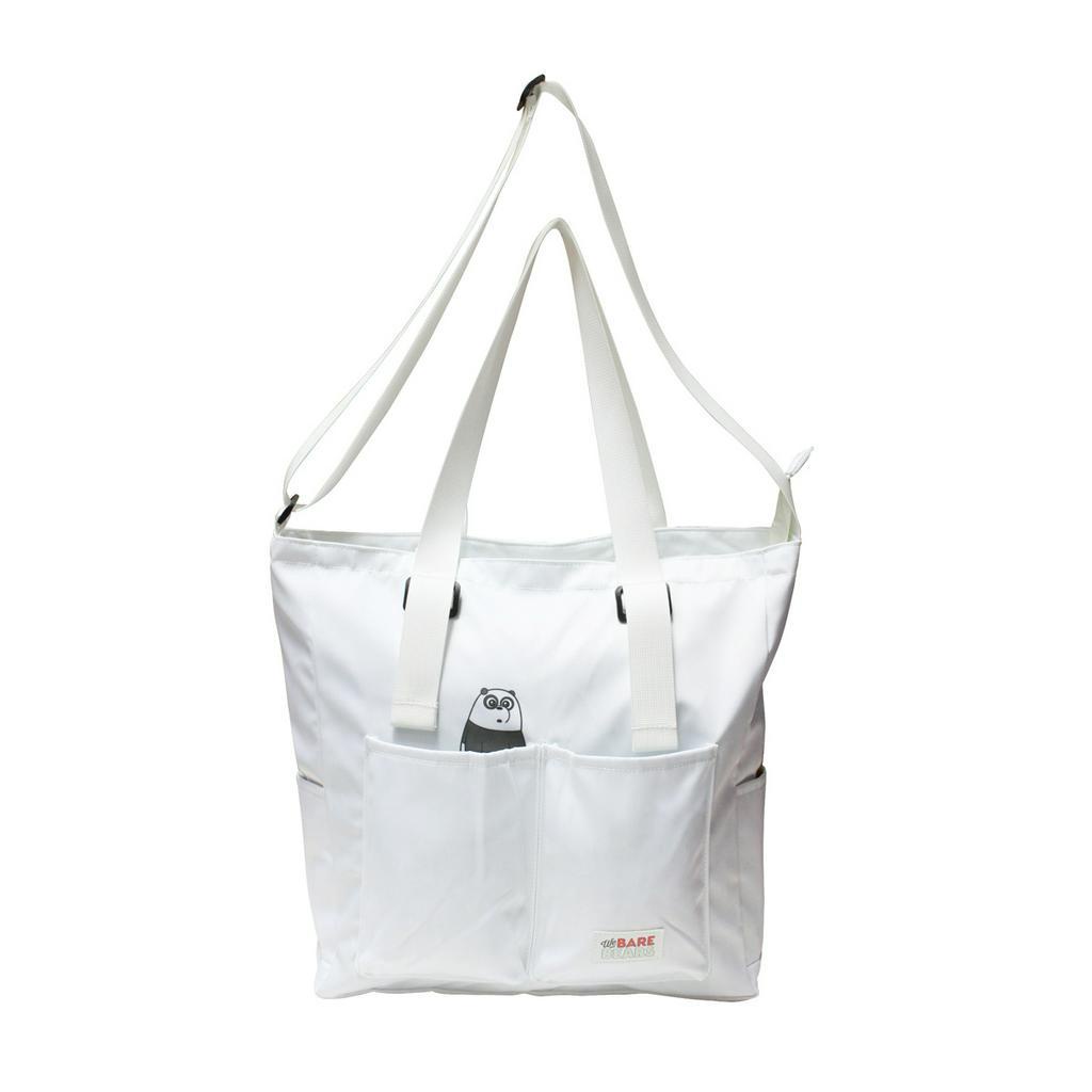 WE BARE BEARS shopping bag กระเป๋าช็อปปิ้ง Size 44x35x2cm.  WBB18 158
