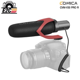 ไมโครโฟน COMICA SHOTGUN VIDEO MICROPHONE CVM-V30 PRO RED ไมโครโฟนวิดีโอสําหรับกล้อง พร้อมส่งในไทย