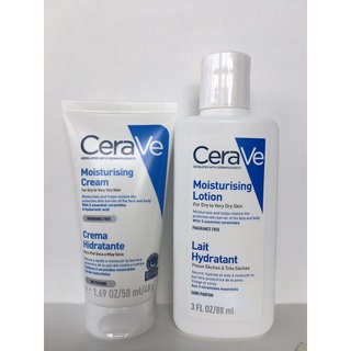 CeraVe Moisturising Cream 48g / Lotion 88ml / Foaming 88ml (พร้อมส่ง)🎉