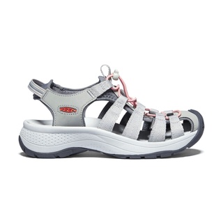 KEEN รองเท้าผู้หญิง รุ่น Womens  ASTORIA WEST SANDAL (GREY/CORAL)