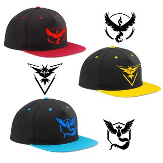  หมวกแก๊ป โปเกม่อน Cap ทีมสี แดง ,น้ำเงิน ,เหลือง