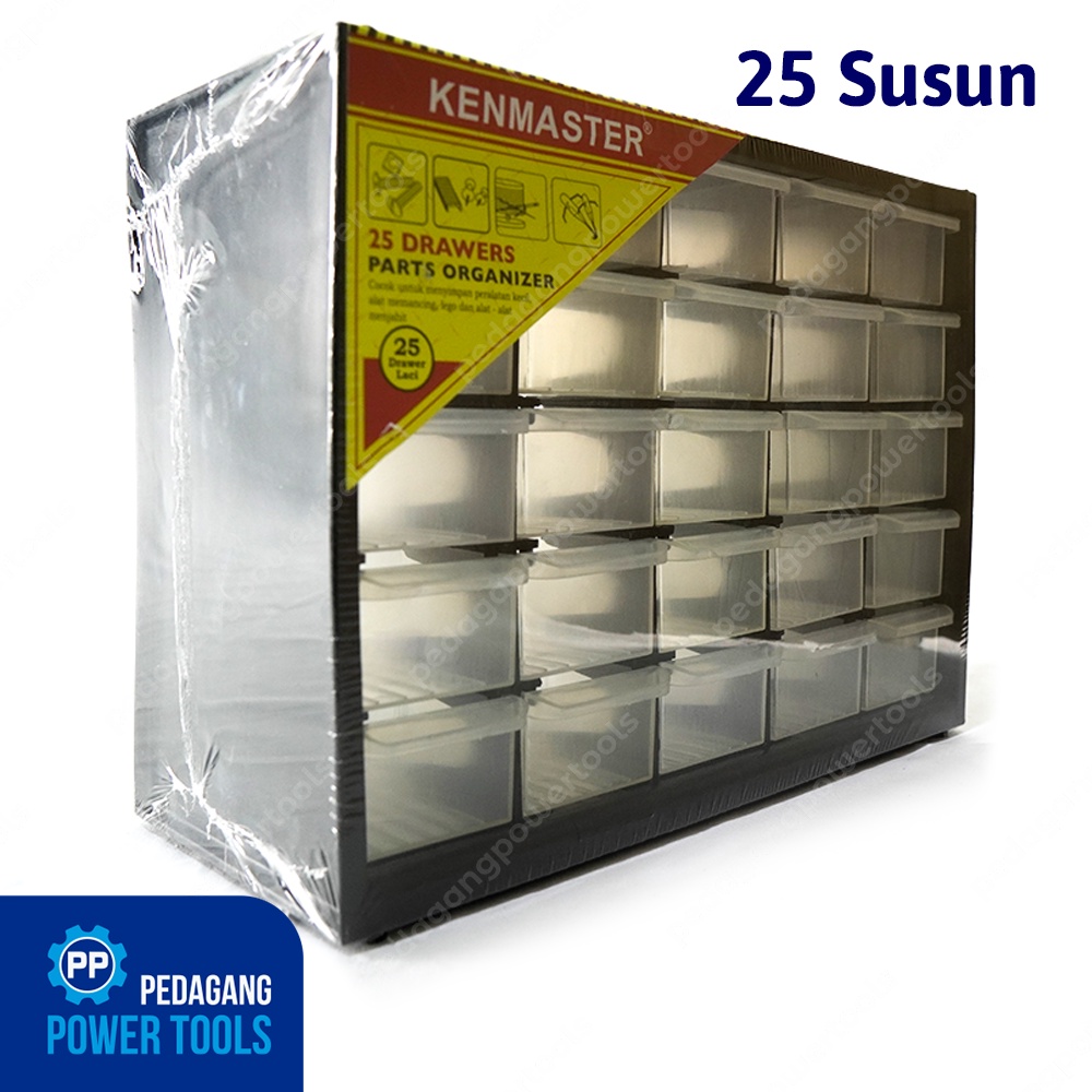 ชั้นวางของส่วนประกอบของ KENMASTER 25-Slot / กล่อง / ลิ้นชักพาร์ทิชันลิ้นชัก