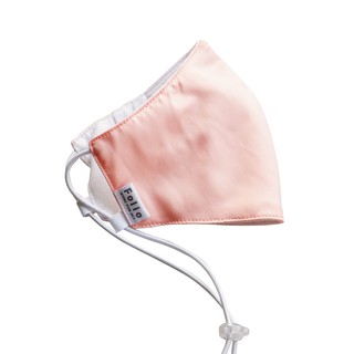 FOLIO BRAND APOST MASK : OLD ROSE x WHITE (1แพ็ค3ชิ้น) ผ้าตัวนอกสะท้อนน้ำ ผ้าชิ้นในเป็นผ้าแอนตี้แบคทีเรีย