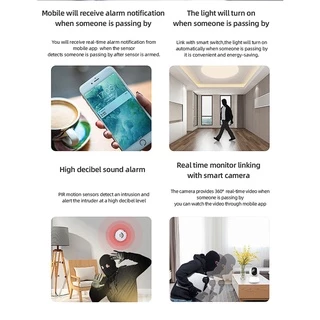 Tuya Zigbee PIR Motion Sensor รุ่น ZP01, ZP06, ZP08 JMPIR01 เซ็นเซอร์จับความเคลื่อนไหว